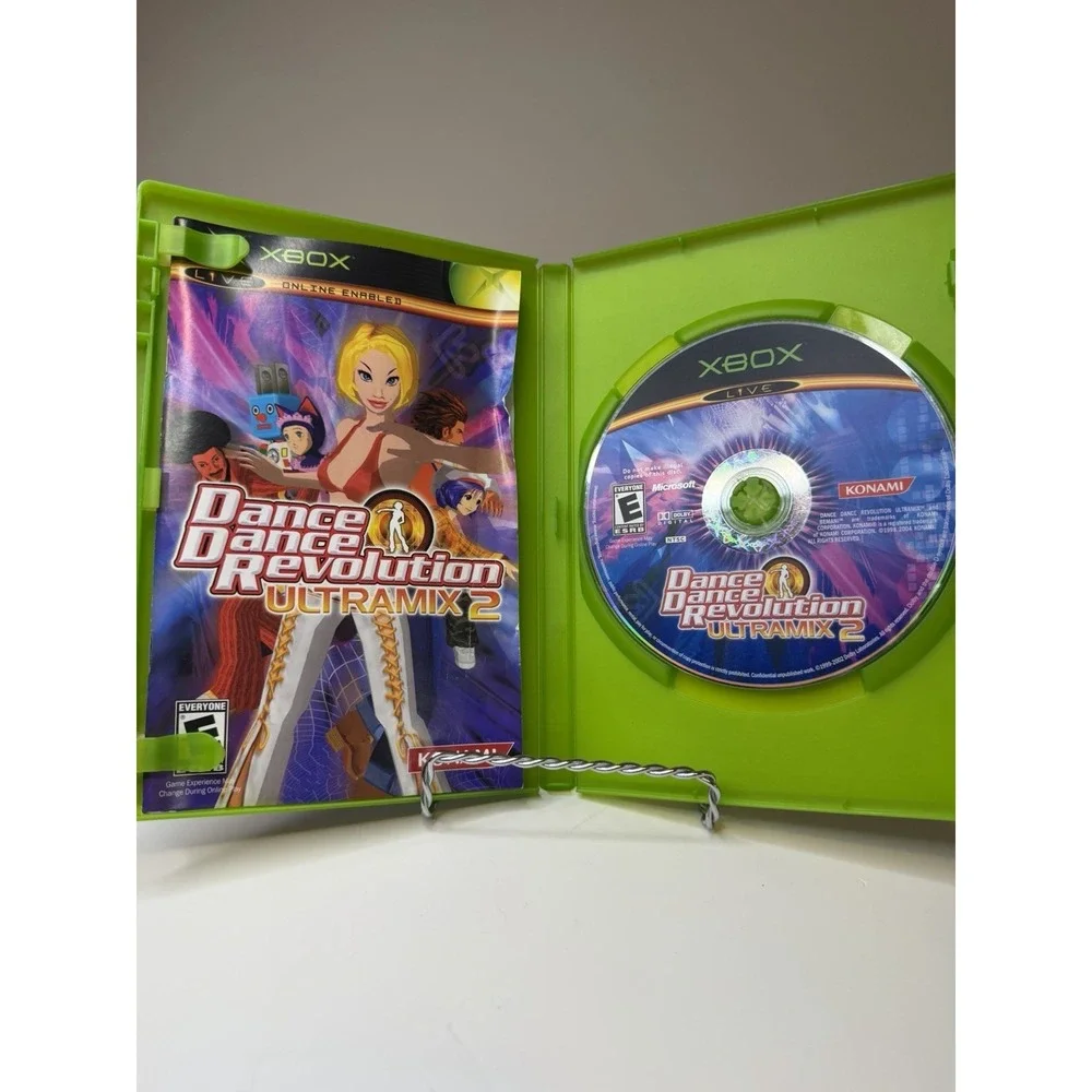 Dance Dance Revolution Ultramix 2 (Microsoft Xbox, 2004)
